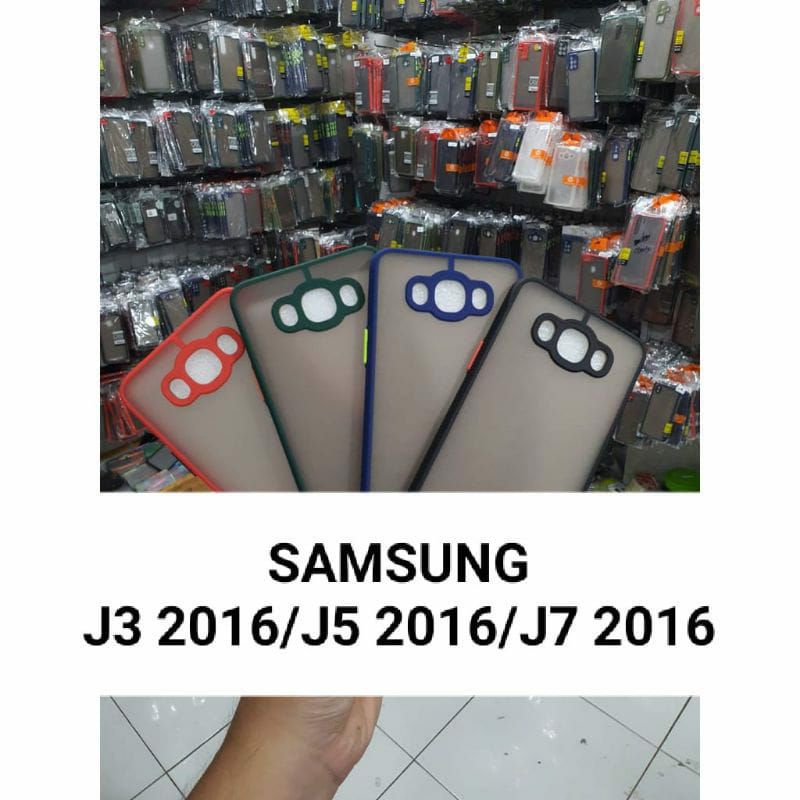 CASE AERO SLIKON MAYCUS CASING  HP SAMSUNG J72016/J3 2016/J5 2016