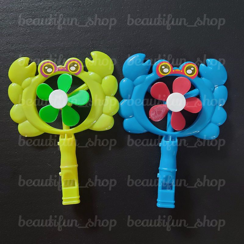 Mainan peluit kepiting | peluit terapi wicara | mainan terapi wicara peluit kincir | peluit kicir | 