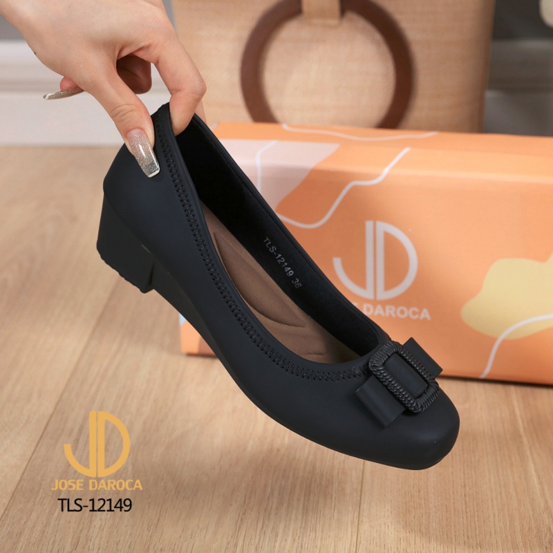 JOSE DAROCA Sepatu Kerja Wedges Shoes # TLS-12149 # ORIGINAL