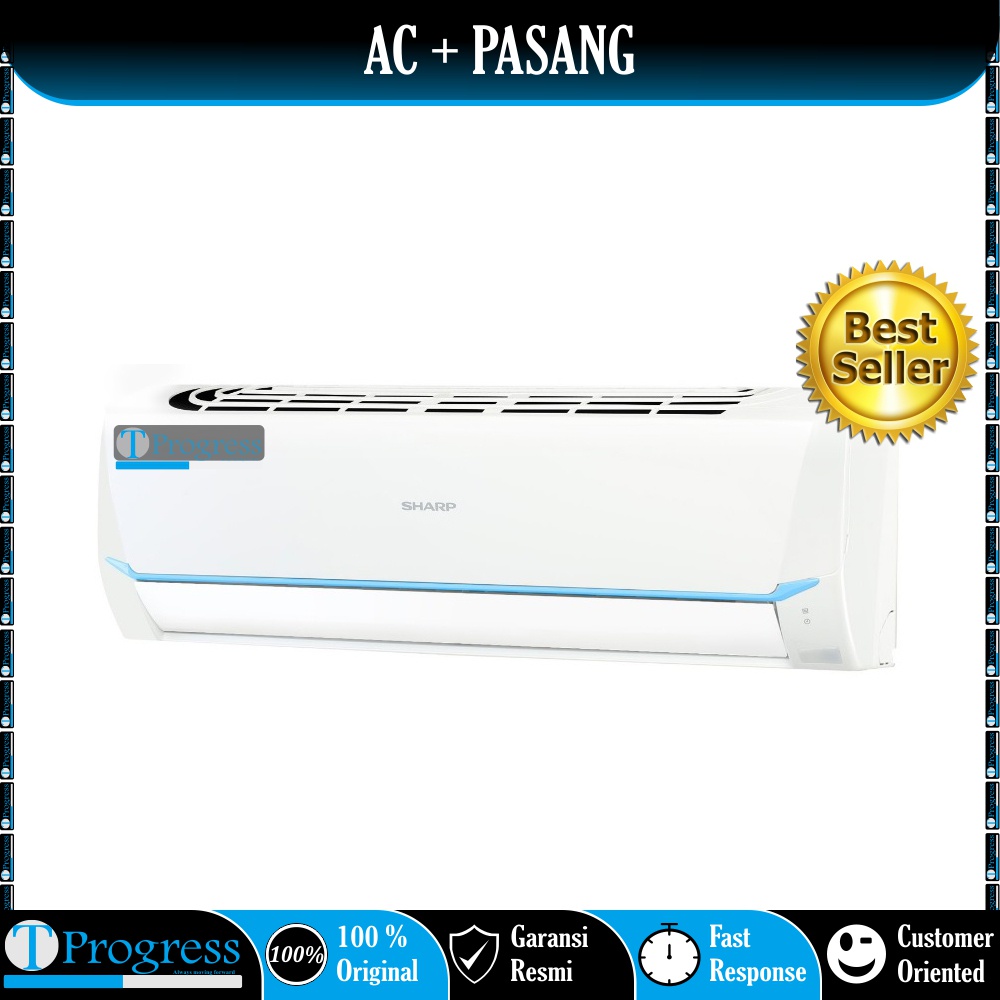 AC SHARP 1 PK AH-A9SAY R32 860 WATT MADE IN THAILAND + PASANG