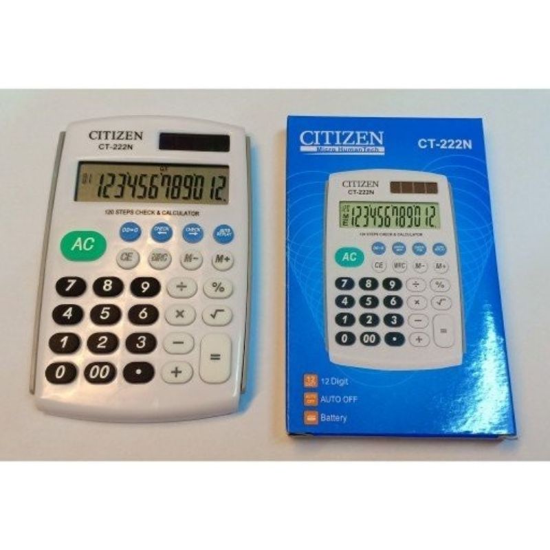 

KALKULATOR / CALCULATOR SAKU MINI CITIZEN CT-222N