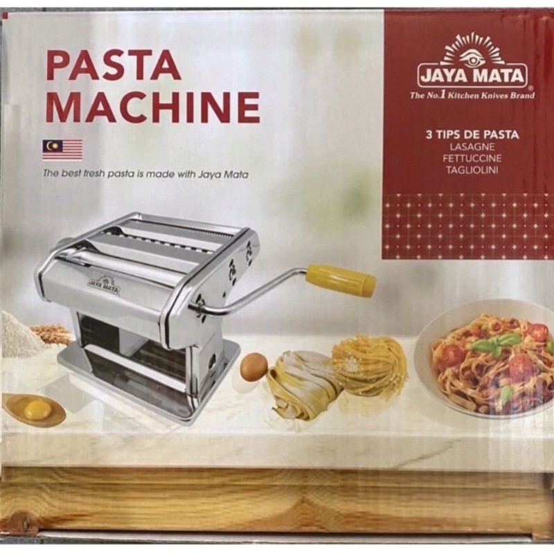 Pasta Machine/Penggiling mie dan kue Brand Jaya mata. Ampia/penggiling pasta spaghetti JM45 ORIGINAL