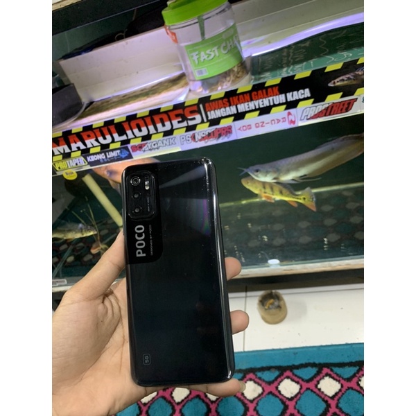 poco m3pro 6/128 Btg 5G lecet pemakaian