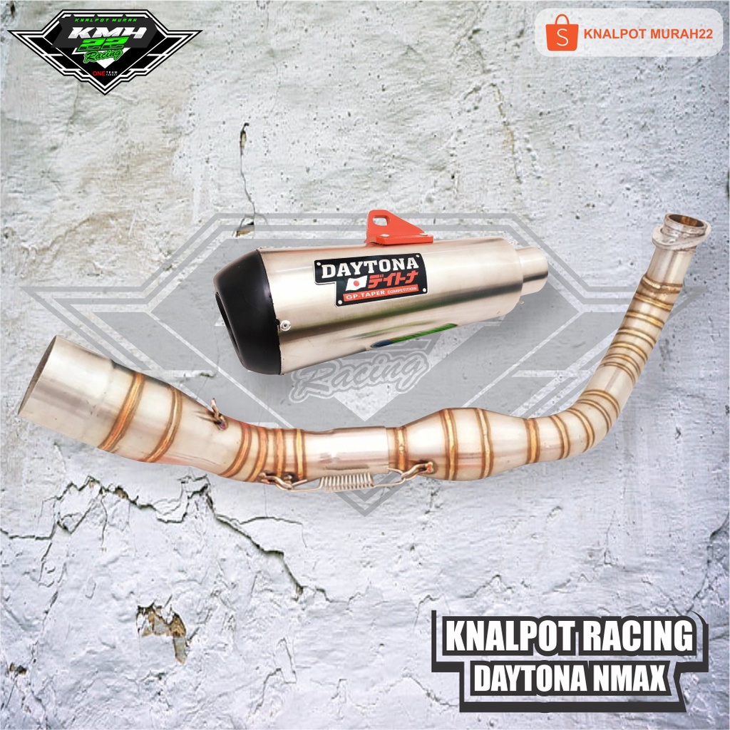 Knalpot Racing Daytona NMAX New - Nmax Old Full Stainless berkualitas