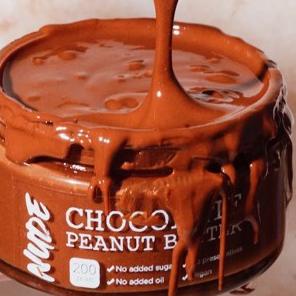 

Diskon | KSH|NUDE Chocolate Peanut Butter 200g - Unsweetened Selai Kacang Dark Chocolate Vegan Spread