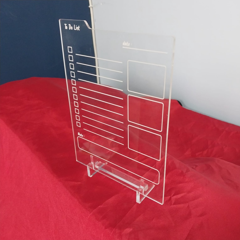 

Acrylic planner board