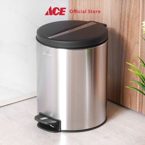 ACE - KRISBOW 5 LTR TEMPAT SAMPAH STAINLESS