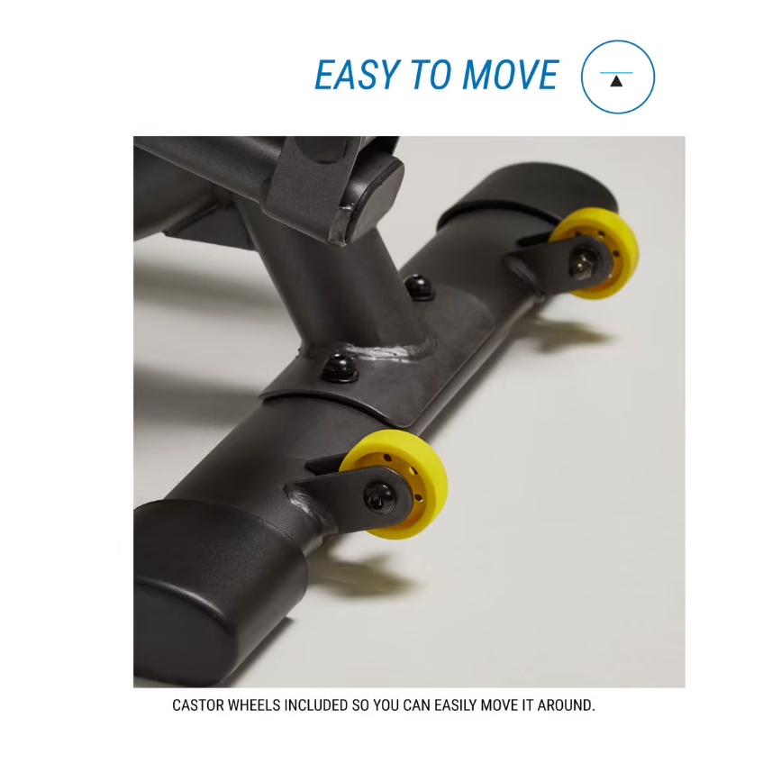 DOMYOS EL500 Sepeda Statis Gym Fitness Cross Trainer E-Connected