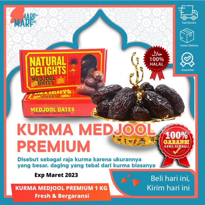 

KURMA MEDJOOL MEDJOL PREMIUM ISTIMEWAH KURMA NABI QURMA ASLI ARAB