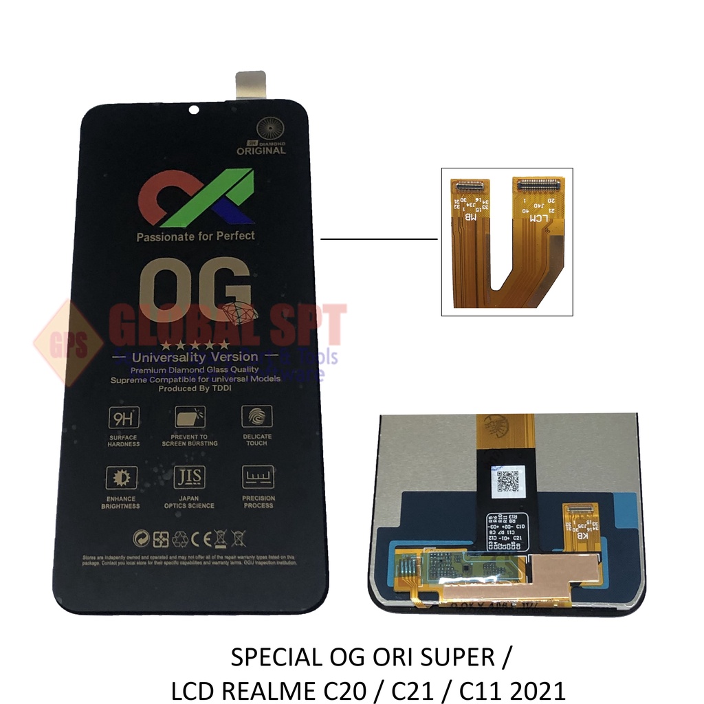 SPECIAL OG ORI SUPER / LCD TOUCHSCREEN REALME C20 / C21 / C11 2021