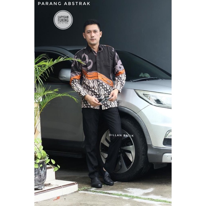 PARANG ABSTRAK DILLAN KEMEJA BATIKSOLOAMANAH LENGAN PANJANG PENDEK LAPIS FURING PREMIUM SURYA BRATA ADITYA PARANG MAHKOTA BIRU DONGKER AHY GOLD AMARTA ANGGADA ANTASENA ARJUNA BARATAYUDA BASUDEWA BOKOR GRANITAN BUNGA SLARAK CAKRA SENA PARANG KUSUMA ELANG