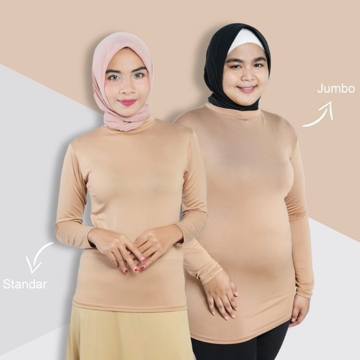 SALE ... Manset Jumbo Dalaman Baju Big Size XXXL Polos ILLORI | Manset Wanita Dan Pria Spandek
