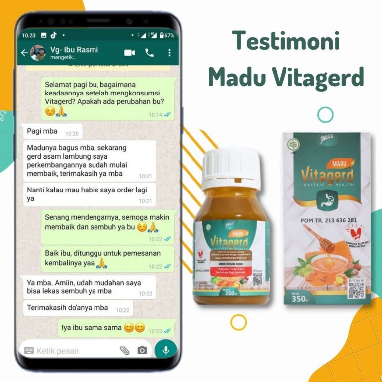 [COD] Madu VITAGERD Obat GERD Dan Asam Lambung Tinggi Original Asli Atasi Gejala Susah Tidur Sakit Cemas Panik Berlebihan