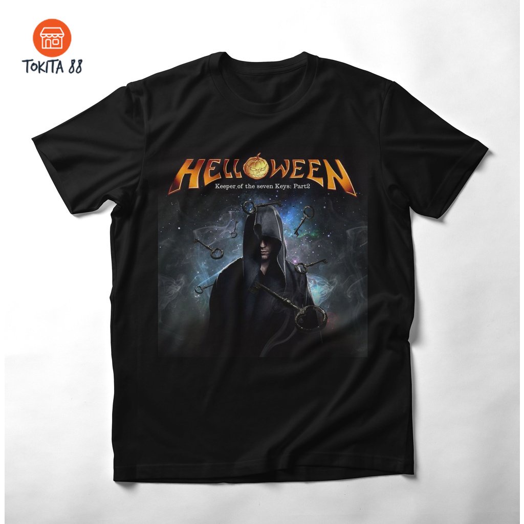 KAOS PRIA HELLOWEEN ORIGINAL DISTRO - KAOS METAL ORIGINAL DISTRO - KAOS DISTRO TERBARU
