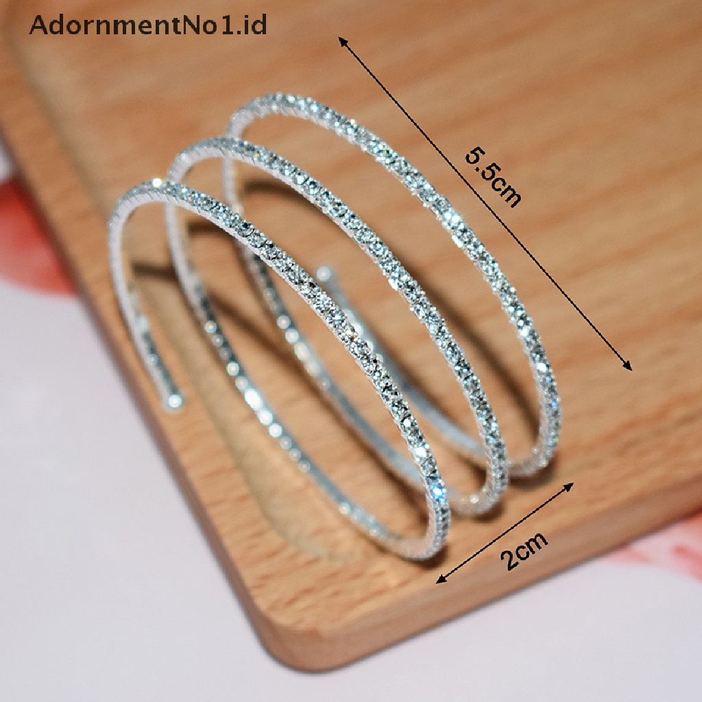 [AdornmentNo1] Gelang Mutiara Imitasi Multilayer Stretchable Pearl Bracelet Gelang Mutiara Untuk Wanita Hadiah Perhiasan Pengantin [ID]