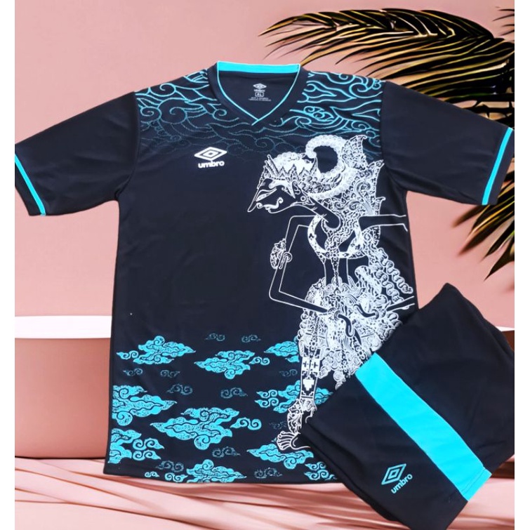 BAJU KAOS OLAHRAGA JERSEY BOLA SEPAK COD1 STELAN DEWASA FUTSAL-VOLLI BADMINTON PRODUK TERBARU WAYANG BATIK TERLARIS unsek