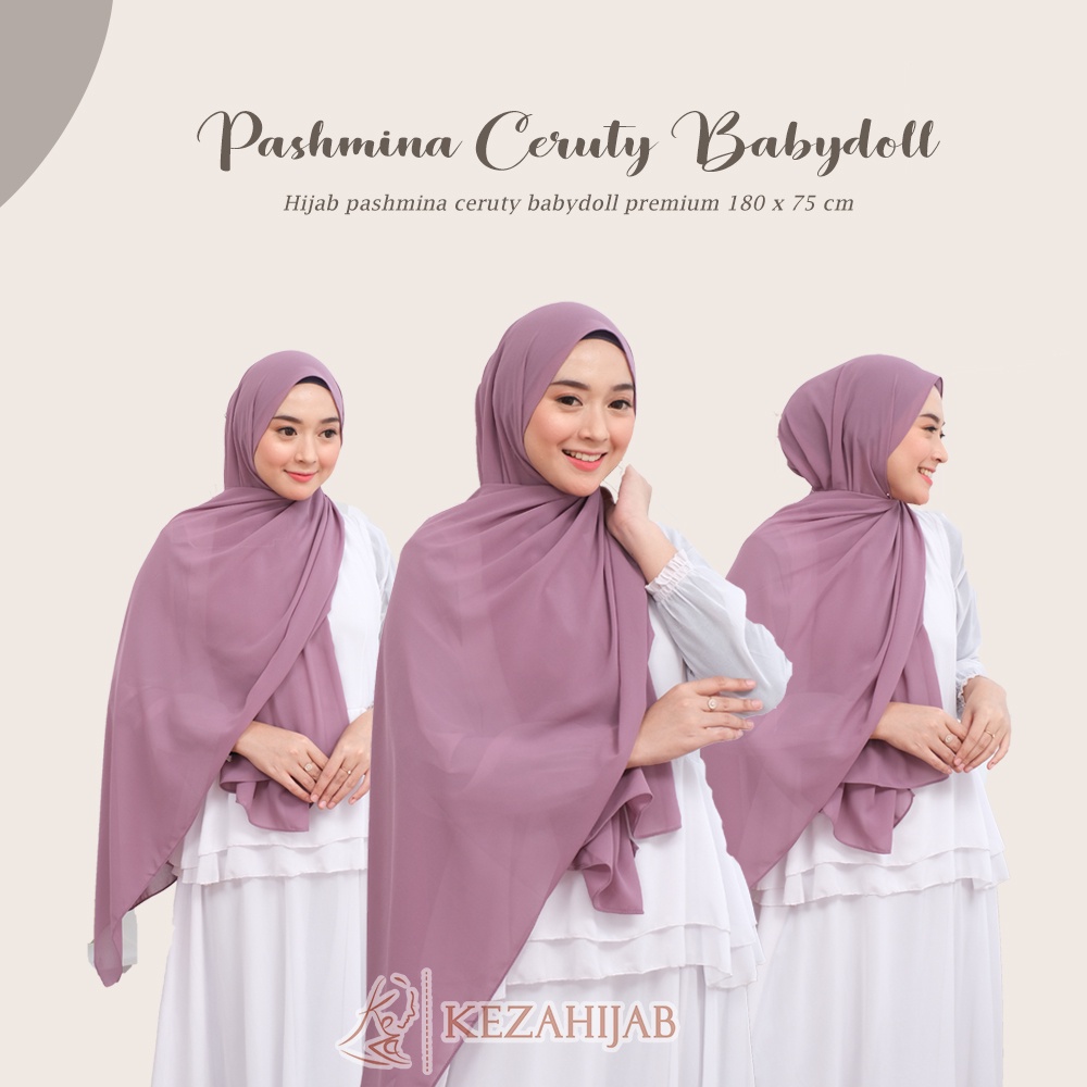 [Part 2] PASHMINA CERUTY Babydoll /PASHMINA MALAY KATALOG 2