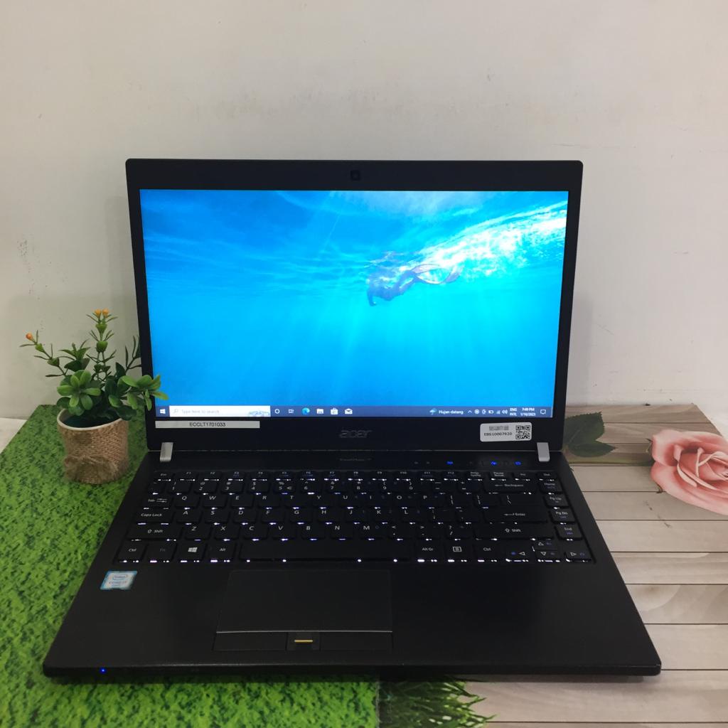 Acer TravelMate P648 Core i7 gen 6 RAM 8GB SSD 256GB 14" Slim Baru