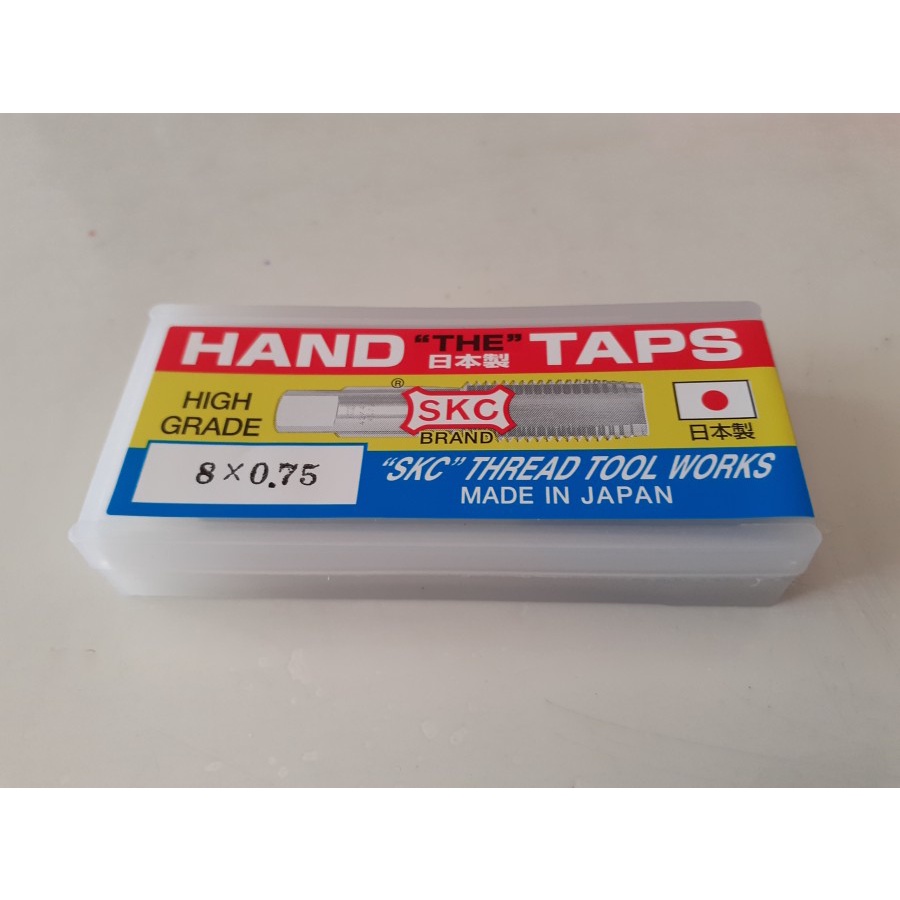 SKC (japan) SKS hand tap metric set (3 pcs) M8 X 0.75 ORIGINAL