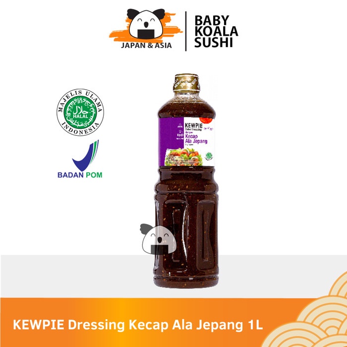 

Terlaris ✨ - KEWPIE 1Liter Salad Dressing Sesame Soy Sauce | Kecap Ala Jepang 2.1.23