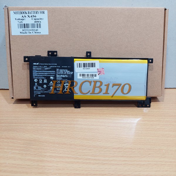 Batre Baterai Asus A456 A456U A456UJ A456UUU A456UF A456UQ X456 Model C21N1508 -HRCB