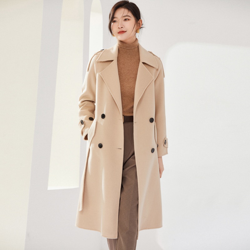 Jas Blazer Wanita Korean Style Kekinian / Long Coat Wanita / Jaket Panjang Selutut