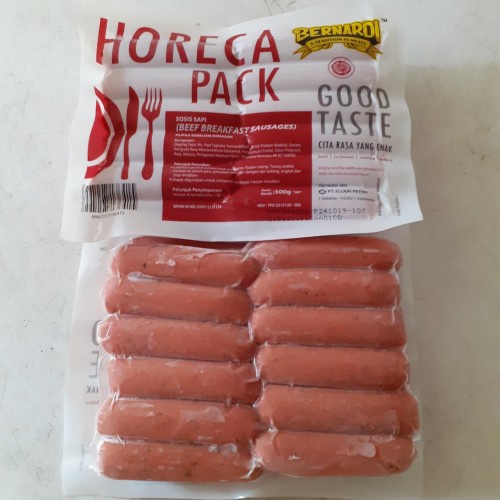 

Horeca Sosis Sapi Breakfast 500gr - BERNARDI