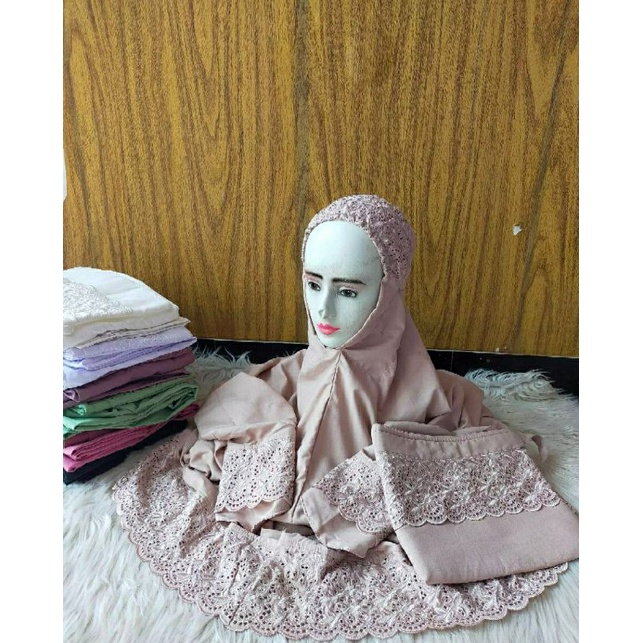 MUKENA TERUSAN KHADIJAH MUKENAH KATUN MIKRO TERMURAH