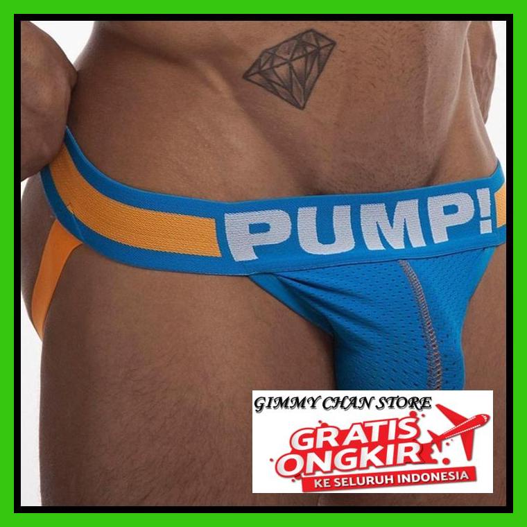 JOCKSTRAP PRIA PUMP PUMP MEN JOCKSTRAP PRIA CELANA DALAM OLAHRAGA PRIA ORANGE H115O