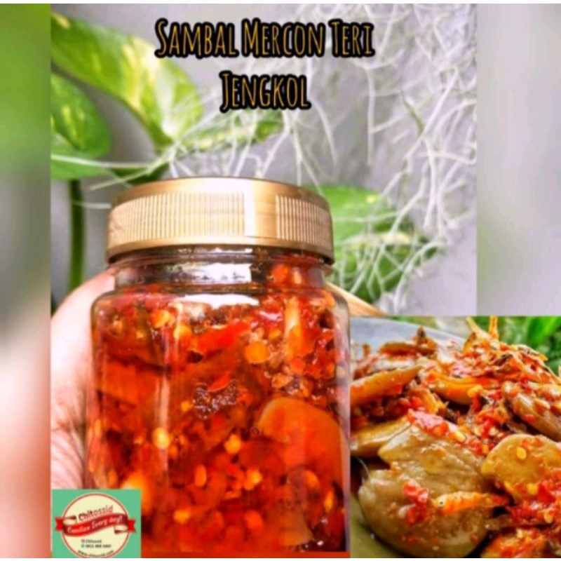 

Sambal Mercon Teri Jengkol sambel PEDES NAMPOL 120 gr PROMO TERMURAH