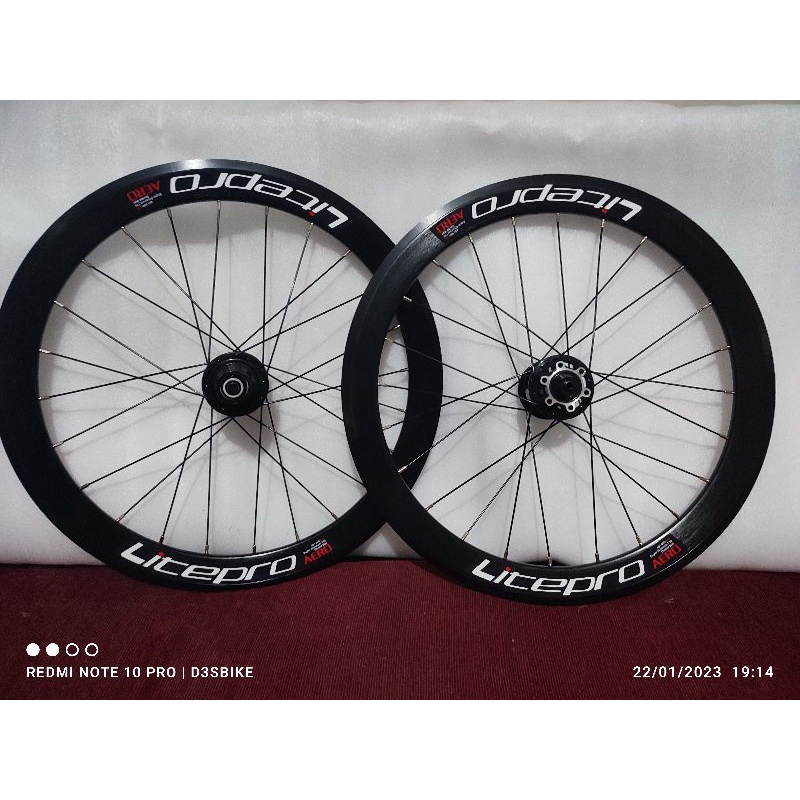 wheelset litepro  aero 451 discbrake original