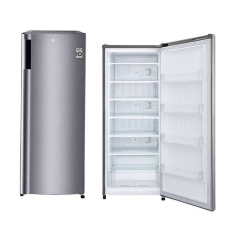 Jual KULKAS FREEZER LG GN 301SL 304SL INVERTER LEMARI PEMBEKU 6 RAK Shopee Indonesia