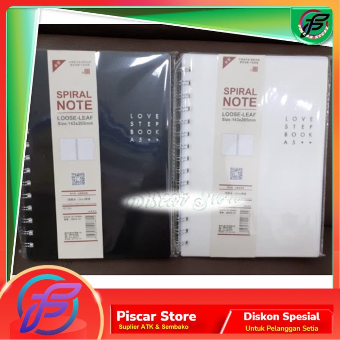 

Buku Spiral A5 | Notebook Binder A5 | Buku Agenda Binder