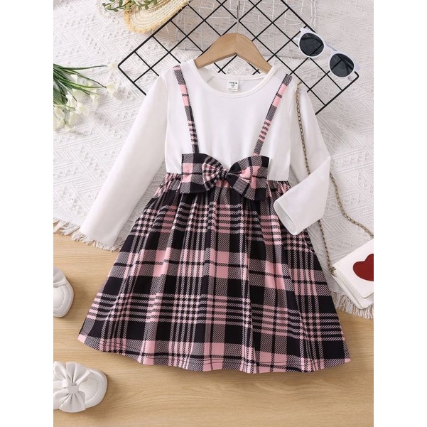 Dress Long Sleeve Beautifull Princess 2-4 Tahun / Baju Atasan Anak Perempuan Princes Premium