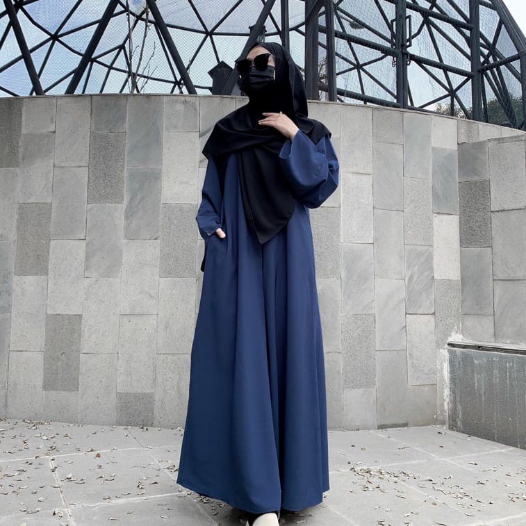 gamis lebaran 2026 model gamis terbaru (BISA COD)