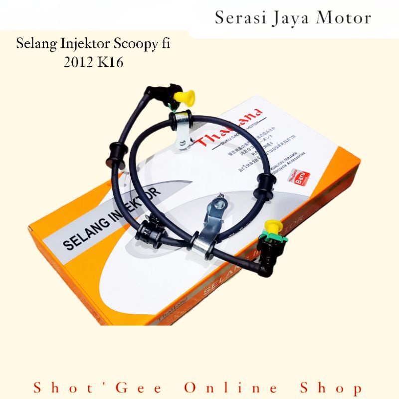 THALLAND SELANG INJEKTOR SCOOPY F1 (K16) SELANG INJECTOR SCOOPY F1 2012 K16