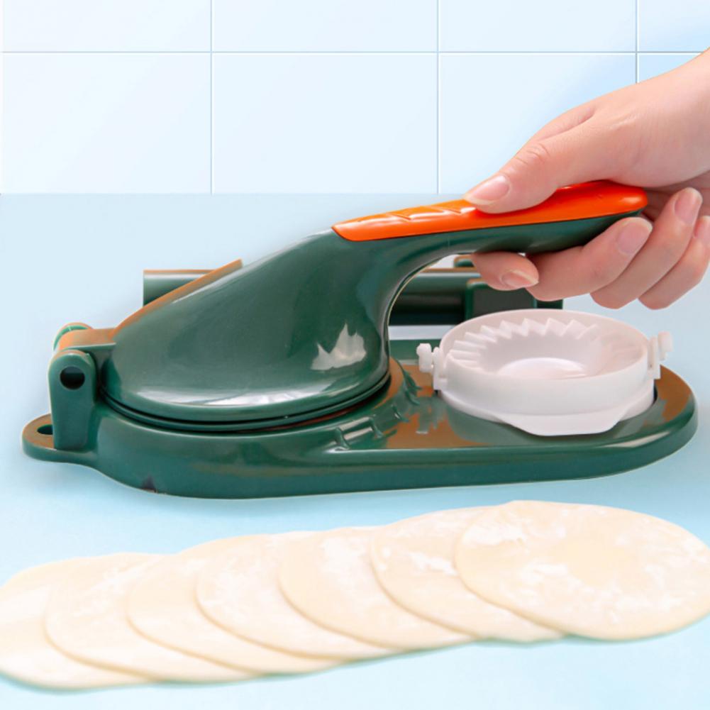 【COD】Peralatan Dapur Pembuatan Dumpling DIY Kit Wrapper Presser Manual Labor-Saving Ravioli Empanadas Dough SKin Molder Machine