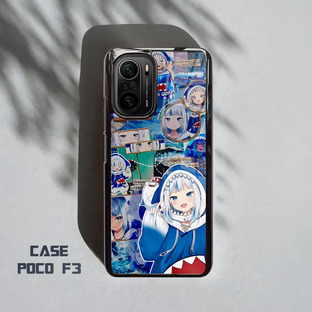 [FR35] Case Glossy Xiaomi Poco F3 | Kesing Kilau Pocophone F3 | Casing Pic HD Aesthetic Anime Girl |