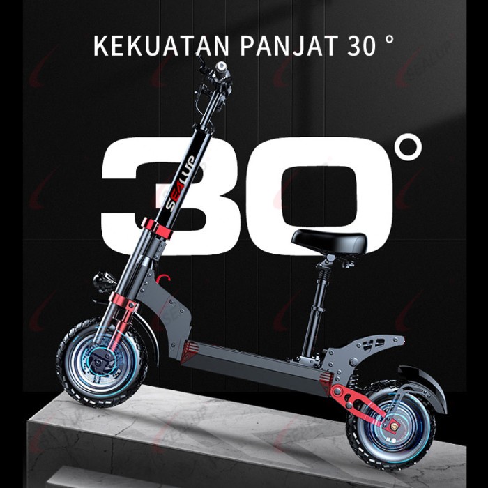 Sealup Q22 Skuter Listrik Dewasa Murah Sepeda Electric Scooter Terlaris