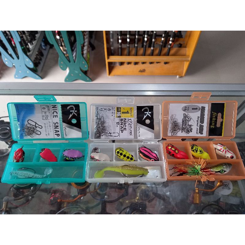 PAKET HEMAT  UMPAN CASTING IKAN GABUS DAN TOMAN