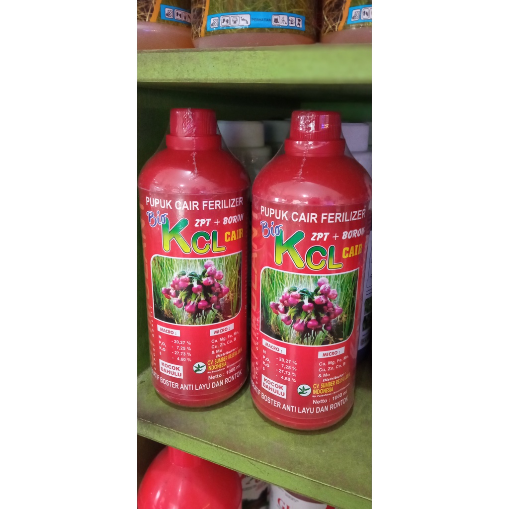 PUPUK CAIR BIO KCL CAIR + ZPT + BORON - STIMULANT