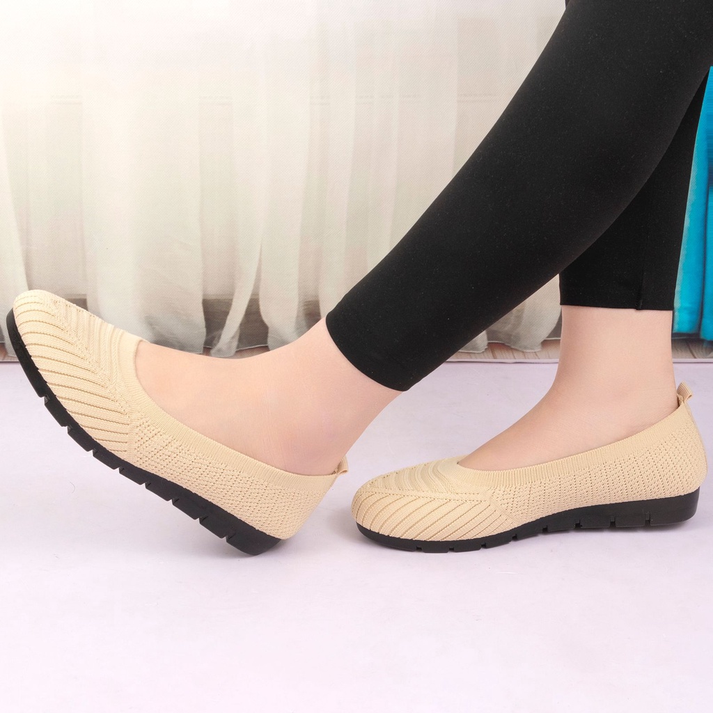 Sepatu Flat Shoes Wanita Import QP-A19 Premium Quality