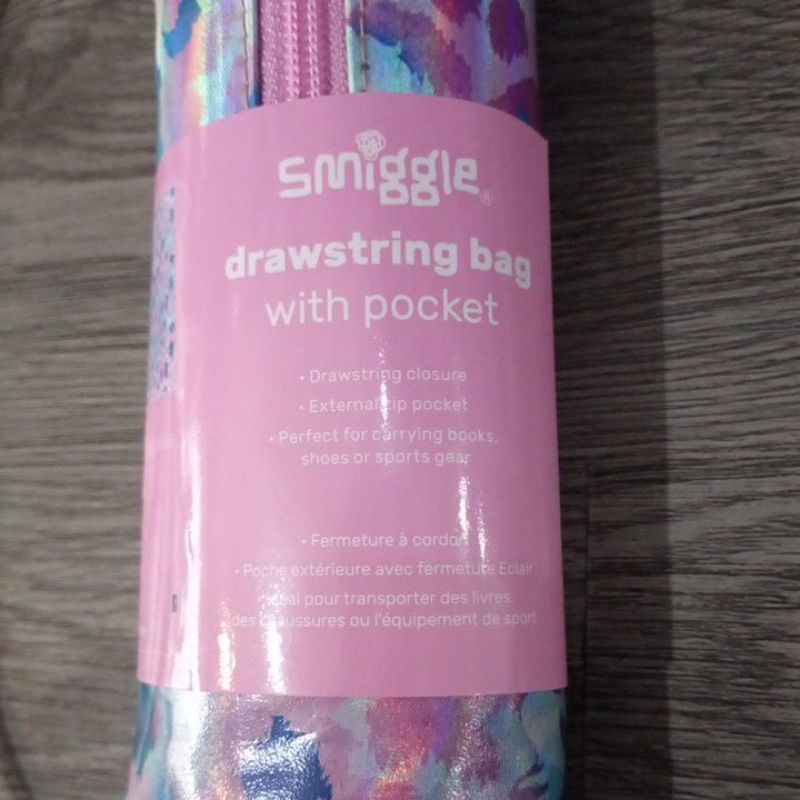 Tas Serut Smiggle With Pocket