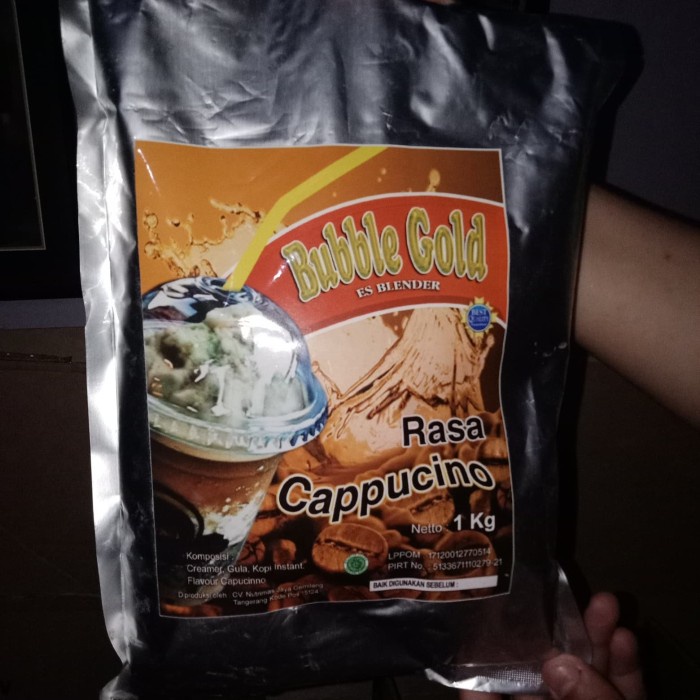 

BUBUK BUBBLE GOLD TERMURAH CAPPUCINO