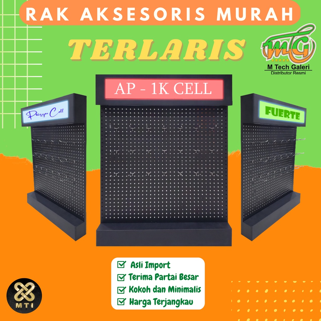 RAK AKSESORIS MINI/RAK GANTUNG/RAK CONTER HP/RAK DISPLAY