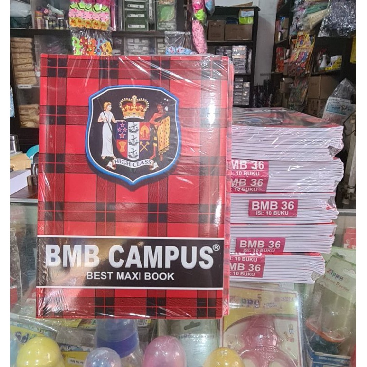 

BuKu Tulis Boxy BMB Campus 36 lembar (1 pak @ 10 buku)