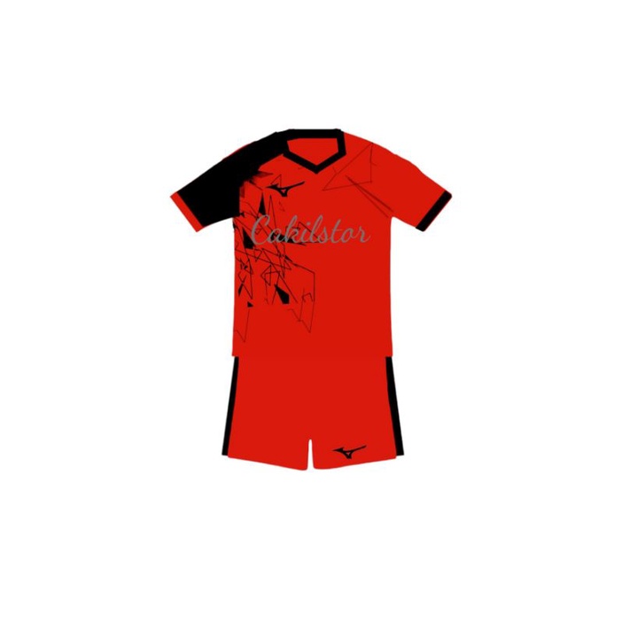 Kaos Bola Futsal Baju Olahraga Jersey Volly Baju Badminton Stelan Anak Cewe Dan Cowo