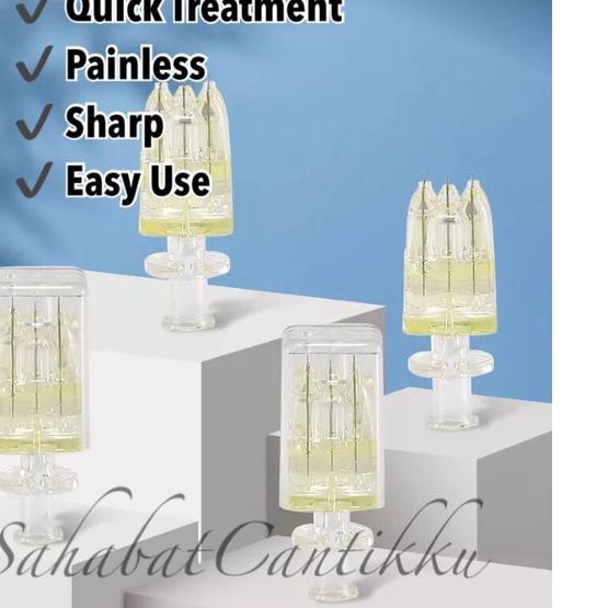 ♦ Ecer 1 pcs Multineedle Jarum Meso Multi Needle 5 pin Painless Cepat Tajam ✹