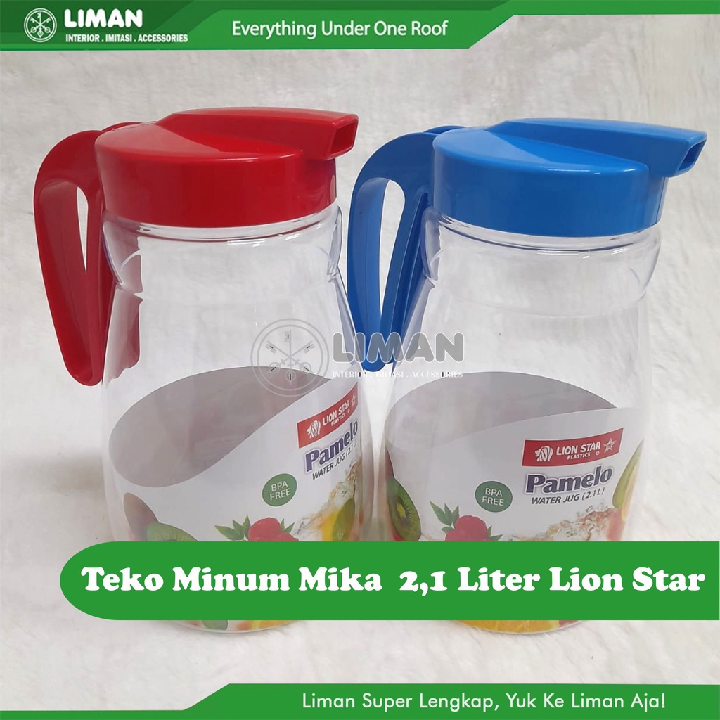 Teko Minum Mika Lion Star 2,1 Liter