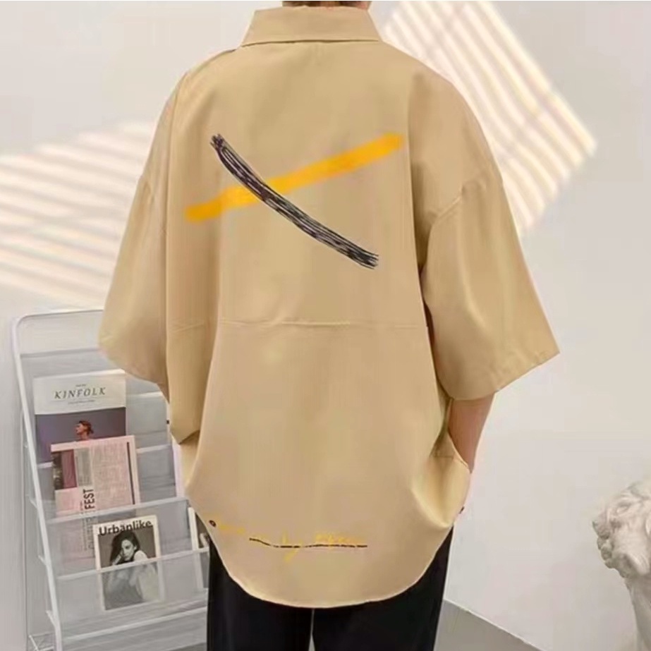 Kemeja pria kemeja korea kemeja kuning kemeja pria lengan pendek kemeja motif kemeja cowok lengan pendek kaos couple pasangan kemeja batik pria kemeja oversize pantai kemeja hawai pria kemeja kasual 2023